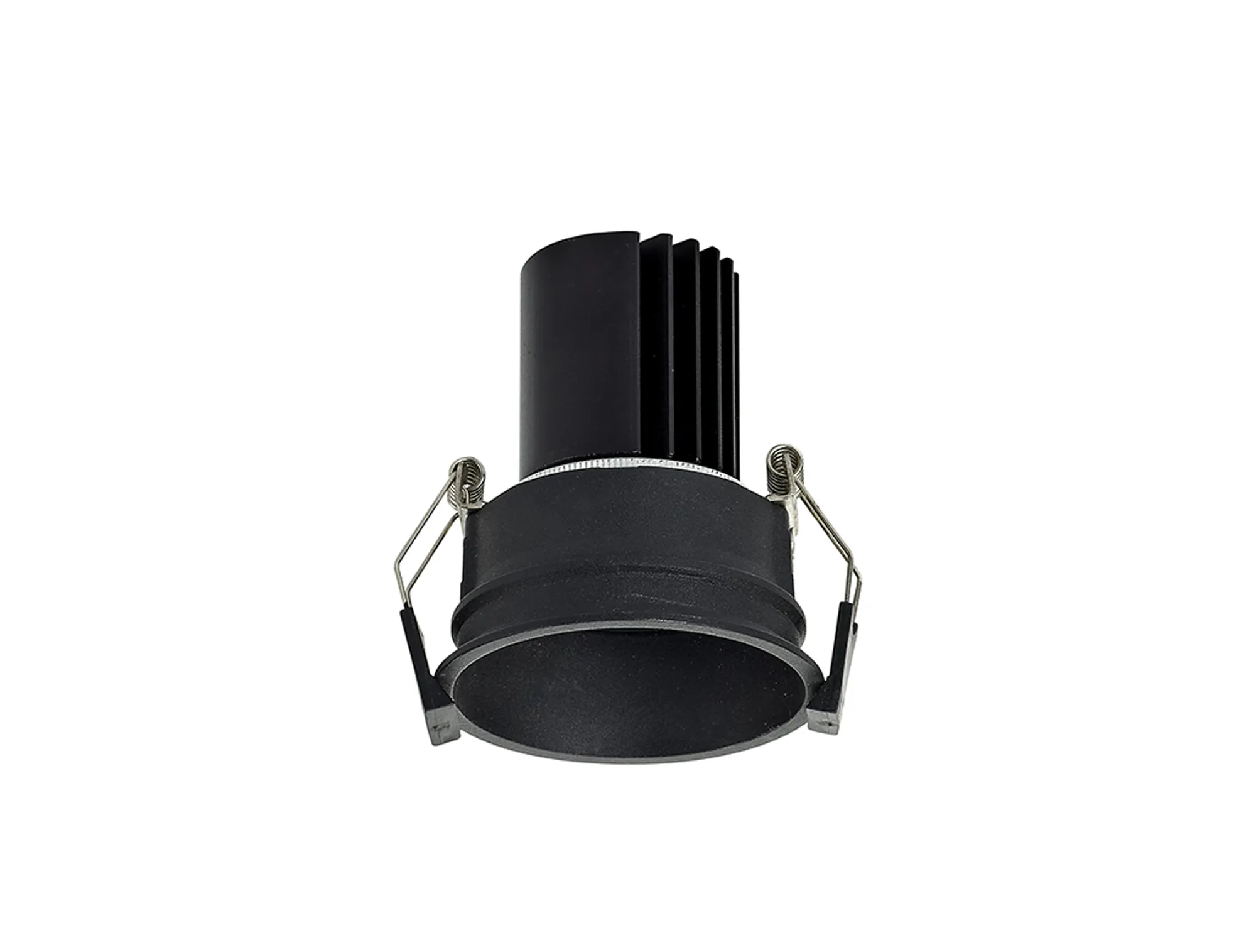 Bania A 12 Powered by Tridonic  12W 2700K 1200lm 24° CRI>90 LED Engine; 350mA Black Adjustable Recessed Spotlight; IP20 DM201739  Dlux Bania A 12